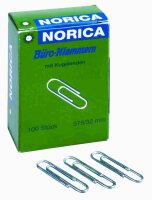 Alco NORICA Briefklammern, 32 mm, verzinkt, Schachtel...