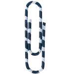 Briefklammern ZEBRA, Weiß-Schwarz,...