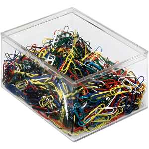 Alco Briefklammer Metall kunststoffüberz 26mm sortiert 1000 Stück