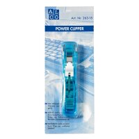 Alco Power-Clipper, blau-transparent, Magazin für 8...