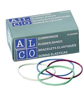Alco Gummiring Naturkautschuk Ø sortiert mm sortiert 15 g