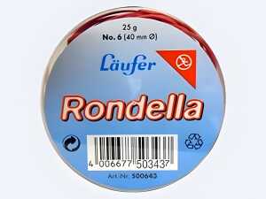 Gummiringe, Rot, Ø 40 mm, Plastiktüte à 20 g