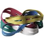 Kreuzbänder, bunt gemischt, 220 x 25 mm, Schachtel...