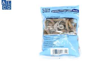 Alco Verschlußring 40x4x1,2mm 50g zum Bündeln+Verschließen Kautschuk