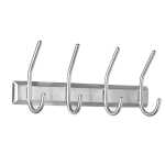 Alco Garderobenleiste Metall 31,5x7x13cm silber