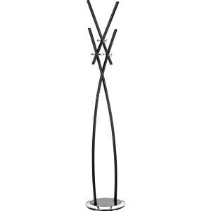 Alco Standgarderobe Metall,lackiert 182 cm Ø 37 schwarz