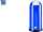 Alco Abfallsammler mit Push-Klappe Stahlblech 20l blau