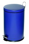 Alco Tretabfalleimer Stahl kunststoffbeschichtet 20l blau