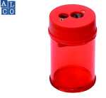 Dosenbleistiftspitzer, doppelt, rund, Metallspitzer,...