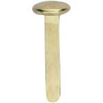 Musterbeutelklammern, vermessingt, Nr. 5/25 mm, Schachtel...