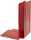 Buchstützen, Metall, Rot, (L/B/H) 130/240/140 mm, VE = 1 Paar