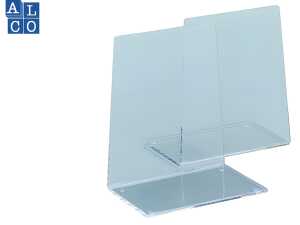 Buchstützen, Acryl, paar, (B/T/H) 130/90/155 mm