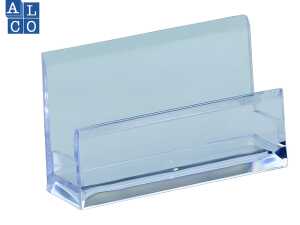 Visitenkartenständer, Kunststoff, (B/T/H) 103/30/60 mm