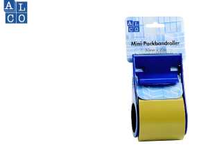 Alco Mini-Packbandabroller Kunststoff gefüllt für Rollen 50mmx20m blau