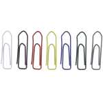 Briefklammern, lackiert, gemischt, eckig, 26 mm, Dose...