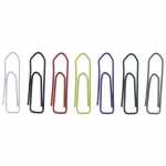 Briefklammern, lackiert, gemischt, eckig, 26 mm, Dose...