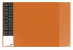 Schreibunterlage VELOCOLOR orange mit seitlichen Taschen,...