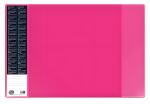 Schreibunterlage VELOCOLOR pink mit seitlichen Taschen,...