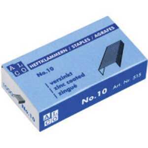 Heftklammern, Nr. 10, verzinkt, Schachtel à 1000 Stück