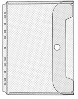 Veloflex Dokumentenhülle A4 mit Klettverschluss