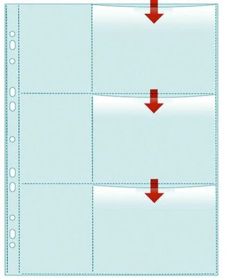 Veloflex Fotohüllen 9X13quer, 5er Pack