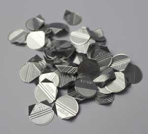 Alco Eckenklammer Aluminium einseitig lackiert silber 1000 Stück