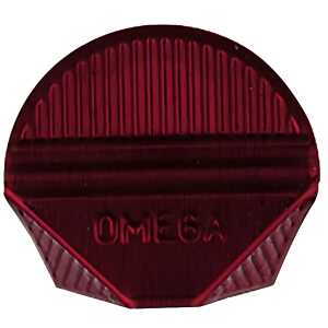 Eckenklammern, Aluminium, lackiert, Rot, Dose à 100 Stück