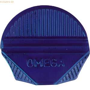 Eckenklammern, Aluminium, lackiert, Blau, Dose à 100 Stück