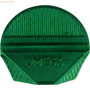 Alco Eckenklammer Aluminium einseitig lackiert dunkelgrün 100 Stück