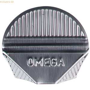 Eckenklammern, Aluminium, lackiert, silberfarben, Dose à 100 Stück