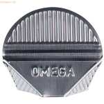 Alco Eckenklammer Aluminium einseitig lackiert silber 100...