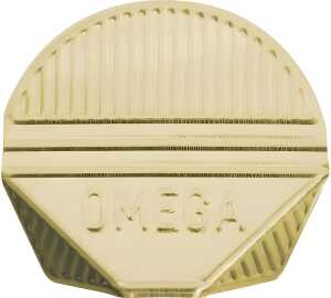 Alco Eckenklammer Aluminium einseitig lackiert gold 100 Stück