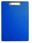 Schreibplatte, mit Vario-Klemme, Blau