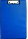 Klemm-Mappe, DIN A4, Blau, kunststoffüberzogen,...