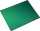 Alco Schreibunterlage dunkelgrün transparente Abdeckung 50x65cm