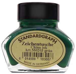 Standardgraph Tusche grün 30ml Glas 1 Stück