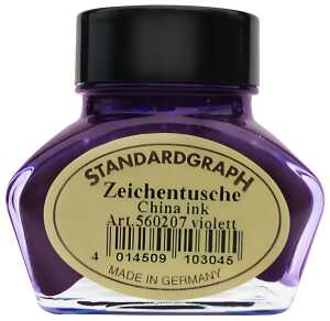 Standardgraph Tusche violett 30ml Glas 1 Stück