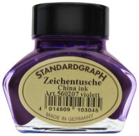 STDGRAPH Tusche violett 30ml Glas 1 Stück