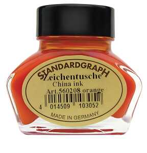 Standardgraph Tusche orange 30ml Glas 1 Stück