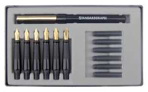 Standardgraph Kalligraphie Luxus Set 0,85/1,10/1,35/1,60/2,2/2,80 mm