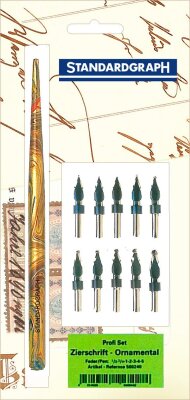 STDGRAPH Zierschriftfedern Profi-Set 1 Stück