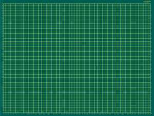 Standardgraph Linolschnitt Schneidematte A2 grün, 600 x 450 mm, 3 mm dick