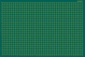 Standardgraph Linolschnitt Schneidematte A3 grün, 450 x 300 mm, 3 mm dick