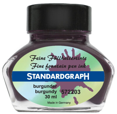 STDGRAPH Tinte 30 ml burgunder 1 Stück