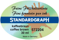 STDGRAPH Tinte 30 ml kaffeebraun 1 Stück