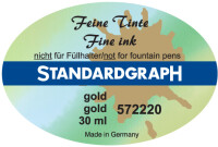 Standardgraph Tinte 30 ml gold 1 Stück