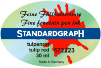 STDGRAPH Tinte 30 ml tulpenrot 1 Stück