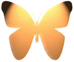 Standardgraph Kalligraphie Tinte perlmutt 30 ml orange, im Glas