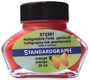 Standardgraph Tinte perlmutt orange 30 ml 1 Stück