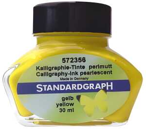 Standardgraph Tinte perlmutt gelb 30 ml 1 Stück
